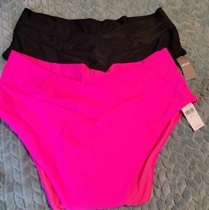 Aerie Highcut swimsuit bottom set